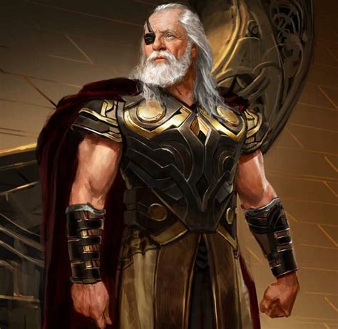 Odin is the ruler of Asgard and the father of Thor and Loki. . How strong is odin